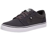 DC Men's Anvil Casual Skate Shoe, Black/White/Black, 8.5 UK