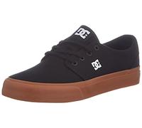 DC Men's Anvil Tx Skate Shoe, Black Rubber, 7 UK