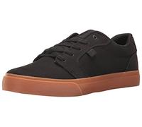 DC Men's Anvil Tx Skate Shoe, Black Rubber, 9.5 UK