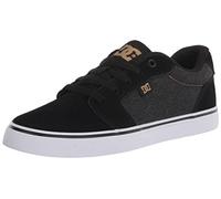 DC Men's Anvil Vulcanized Shoe Skate, Black Denim, 11.5 UK