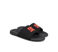DC Men's Bolsa Slide Sandal, Black/Grey/Red, 12 UK