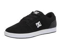 DC Men's Crisis 2 Skate Shoe, Black/White, 13 UK