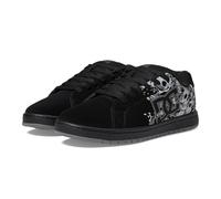 DC Men's Gaveler Low Shoe Skate, Black/Dark Grey Print, 8 UK