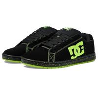 DC Men's Gaveler Low Shoe Skate, Black/Lime Green, 5 UK