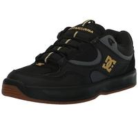 DC Men's Kalynx Zero Casual Skate Shoe, Black/Gold, 8 UK