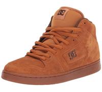 DC Men's Manteca 4 High Top Skate Shoe, Wheat/Dk Chocolate, 10 UK