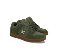 DC Men's Manteca 4 Skate Shoe, Olive/Gum, 8 UK