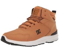 DC Men's Mutiny Water Resistant Winter Snow Boot Skate Shoe, Wheat/Black, 9.5 UK