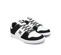 DC Cure Casual Low Top Skate Shoes Sneakers, White/Black/Carbon, 10 UK