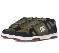DC Men's Stag Skate Shoe, Army/Olive, 11 UK