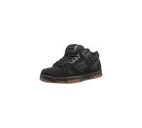 DC Mens Stag Skate Shoe, Black/Gum, 11 D US