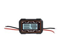 DC Meter 0-60V | Large LCD Display with Backlight | Multifunction Analyzer for Solar Systems/Automotive/Industrial | Voltage Current Monitor (200A)