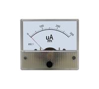 DC Meter 85C1 Pointer Type Mechanical Current Measurement 20/25/30/50/100/200/300/500uA/1000uA Current Reading 1Pcs(100uA)