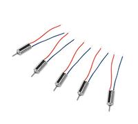 DC Micro Coreless Motor, 4.5V 32250RPM High-Speed, 4mm x 8mm Mini Electric Motor, 5-Pack for Greeting Card Music Player, RC Cars, and DIY Model Toys