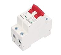 DC Miniature Circuit Breaker 2P Solar PV System Isolator DIN Rail Mount 1000V 40A DZ47-63Z C40, Protect From Overload, Short Circuit Damage for DC Systems 35mm DIN Rail