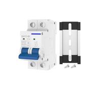 DC Miniature Circuit Breaker 2Pole 10A 16A 20A 25A 32A 40A 50A 63A 500V Thermal Magnetic Trip Din Rail Mount Switch(16A)