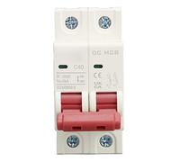 DC Miniature Circuit Breaker DZ47s 63Z 40A 6000A Breaking Capacity Circuit Protector Solar Photovoltaic Pa66 Housing