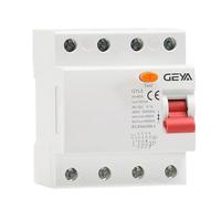 DC Miniature Circuit Breaker, GYL8 AC RCD 3Phase+N Circuit Breaker 4P 25A 40A 63A 30mA 100mA 300mA(100ma,4P 63A)