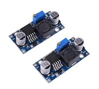 DC Buck Module, Akozon DC-DC Buck Converter 2pcs DC-DC Ajustable Step-down Power Supply Modules Buck Converters 3.2V~35V to 1.25V~35V 3A