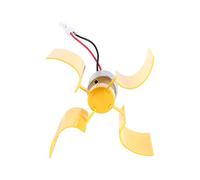 DC Motor 12V 6W 4400RPM Wind Turbine Generator Kit - DIY Vertical Windmill for Science Model with Breeze Electricity Generation