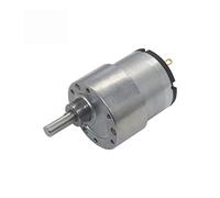DC Motor 37mm Diameter Gearbox Eccentric Shaft Large Torque Speed Reduction Gear with Metal Gears 12v/24V Dc : 600 RPM, Voltage 24V)(Dc 12v,35 RPM)