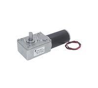 DC Motor 5840-31zy DC12V 24V Powerful Torque Turbo Worm Geared Motor Type-D Shaft High Power Reversed Low Speed Big Worm Gear Motor : 27 RPM, Voltage : DC 12V)(Onecolor,470 RPM)