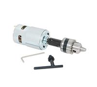 DC Motor 775 12V/24V Gear Motor Mini Table Saw for Wood Cutting with Mini Electric Drill Chuck for DIY Parts