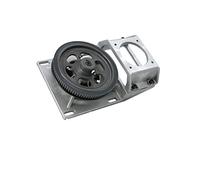 DC Motor, CNC Gear Box Ratio 5:1 Gearbox Straight Helical Teeth Gearbox 1.25 1.5 Module Synchronous Wheel Reducer Box For 1.5M 1.25M Rack(14mm,1.5M straight short)