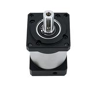 DC Motor, CNC High Precision and low Backlash planetary gearbox reducer Nema23 Nema24 3:1 to 10:1 for 60mm AC servo motor shaft 14mm(Ratio50,Nema23 6.35mm)