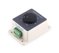 DC Motor Controller, DC Pulse Width Modulator, DC10-60V 20A DC Motor PWM Speed Controller with Waterproof Housing for Motors, #582