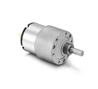 Dc Motor,DC Geared Motor DC 6V/12V/24V Gear Motor All Metal High Torque Box Electric 7/12/22/35/45/66/107/200/320/600/960RPM(35rpm,12V)