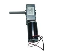 Dc Motor,DC Geared Motor DC12V 24V Powerful Torque Gearmotor Turbo Worm Geared Motor 51mm D-Shaft High Power Reversed Low Speed 70kg.cm Gear(12V,40rpm)