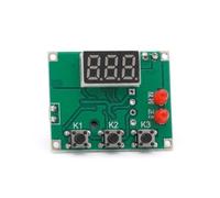 DC Motor Forward and Reverse Controller with Timer Delay Cycle Module | Adjustable digital timing logic board for brushed motor direction control and automatic operation cycles