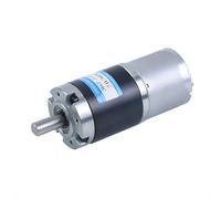 DC Motor,Gear Motor 36mm DC Planetary Gear Motor 12v 24v Shaft Diameter 6mm/8mm 36GP-3530 Adjustable Speed Can CW CCW Electric(Single motor,222RPM_12V SHAFT SIZE 8MM)