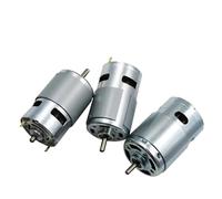 DC Motor,Gear Motor 775 795 895 High Torque Power DC Motor 12V 24V Double Ball Bearing Speed Tools(775)