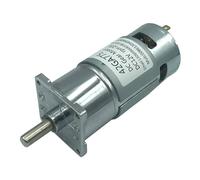 DC Motor,Gear Motor DC gear motor 12V/24V high-torque slow-speed forward and reverse speed small(50rpm,24V)