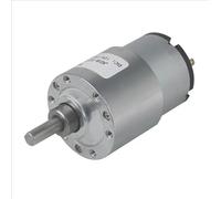 DC Motor,Gear Motor JGB37-520 DC 6V/12V/24V High Torque Gear Motor All Metal Box Electric 7/12/22/35/45/66/107/200/320/600/960RPM(35,6V)