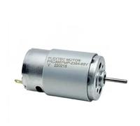 DC Motor, Gear Motor RS-395 Micro 28mm Electric Motor DC 12V 14.4V 18V 24V 12000RPM High Speed Carbon Brush DIY Hobby Toy Car Model Hair Drier