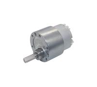 DC Motor JGB37-500 10pcs 37mm Diameter Gearbox Geared Motors Eccentric Shaft High Torque Low Noise Deceleration Gear Reducer : 12V 640RPM)(24V 320RPM)