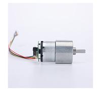 DC Motor JGB37-520 D C 6V/12V/24V High Torque Gear with A High-Precision Magnetic Encoder and Equipped with A Hall : 320rpm, Voltage 6V)(24v,7rpm)