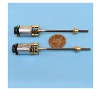 DC Motor Long Shaft Precision Electronic Lock Motor N20 Geared Motor CW CCW Micro D C 3V-3.7V 73rpm-88rpm Slow Speed with Feedback Linear : TypeB Normal Thread)(TypeB Normal thread)
