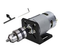 Dc Motor Miniature Hand Drill Chuck Rod Lathe Press Mounting Bracket for Milling Cutting Drilling Machine(775 Motor B10 Chuck)