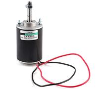 DC Motor Permanent Magnet High Speed Low Noise CW CCW Mini Brushed Electric Motors 30W Ideal for Candy Floss Machine Medical Equipment (24V7000 rpm)