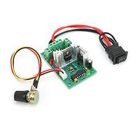 DC Motor Speed Control Module Reversible Controller PWM Adjustable Switch CW CCW Controller Driver with Switch Resin Material DC10V/12V/24V/36V