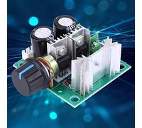 DC Motor Speed Controller 10A for 12V 24V 36V 40V PWM Module - Adjustable Speed Regulator for Electric Motors