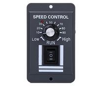 DC Motor Speed Controller, 12-60V 40A PWM Brush Motor Speed Controller CW CCW Reversible Switch Support Forward/Reverse Rotation Control and Stop