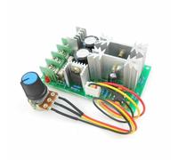 DC Motor Speed Controller 1200W 20A PWM Module For 12V-60V Fan With Overload Protection And Potentiometer Adjustment