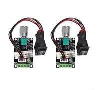DC Motor Speed Controller 6V 28V 3A with Integrated Switch for Automation and Research Projects (2 Pack)