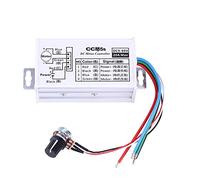 DC Motor Speed Controller, 9-60V 20a Control Switch Motor Speed Regulator Driver PWM Monitor Dimmer Governor for DC Electric Fan
