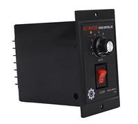 DC Motor Speed Controller ABS Output 180VDC Heavy Duty Motor Speed Controller Reverse Front Panel Screw Mount for Workshop (500W)